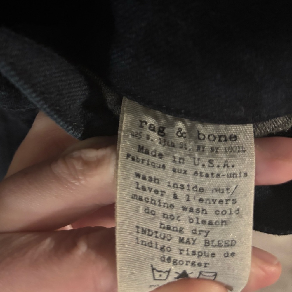Rag & Bone Black Overalls - Picture 6 of 9
